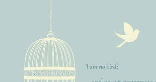 Brainyquote has been providing inspirational quotes since 2001 to our worldwide community. Jane Eyre I Am No Bird Quote Birdcage Print Quotes At Repinned Net