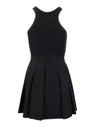 Maje Zip Fit And Flare Dress