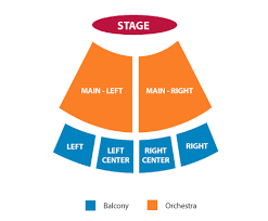 Seating Chart The Rose Theater