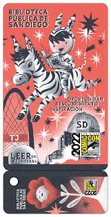 Theispot.com - Charles Glaubitz Comic-Con 2022 Library Card!
