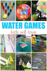 Water Games Kids Will Love Water Games For Kids Outdoor Fun For Kids Outdoor Water Games