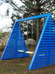 Swing set plans i made of a swing set for my niece. How To Build A Modern A Frame Swing Set Hgtv