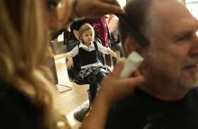 A hair-raising event: Wigs for kids with cancer (With video)