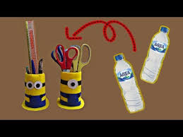 Tempat Pensil Minion Dari Botol Bekas Youtube