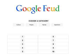 Click an answer to copy it to your clipboard! Google Feud Play Google Autocomplete Like A Game Of Family Feud Time