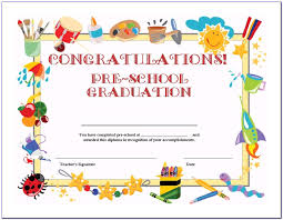 Hence we have come up with different styles of free download, edit and printable recognition certificate. Kindergarten Certificate Template Free Vincegray2014