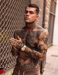 Stephen james is a successful international model and former international football player. Tattooed Model Stephen James Myttoos Tattoos Piercings Facebook