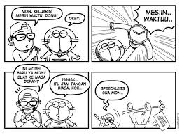Komik adalah cerita bergambar yang disusun dari gambar gambar tidak bergerak sehingga membentuk suatu cerita yang mudah dipahami. 1001 Kartun Lucu Contoh Gambar Komik Cikimm Com