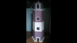 Discover free woodworking plans and projects for free lighthouse mailbox. How To Build A Garden Lighthouse Out Of Pallets Step By Step Youtube