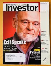 National Real Estate Investor Magazine Dec. 2002 Sam Zell Speaks, 2003  Forecast