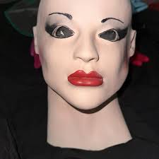 Female Mask Cindy Female Foam Latex Mask Cosplay Halloween Masks Made in  America