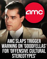 Viewers noticed an unusual addition to a recent airing of the mob classic  "Goodfellas"