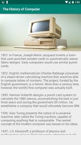 Your timeline serves two major purposes: The History Of Computer For Android Apk Download