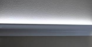 Install Raceway Wires Led Rope And Indirect Lighting In Foam Crown Molding