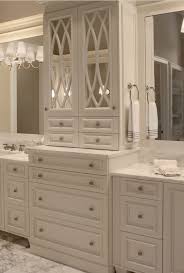 Stunning Vanity And Storage And Style Wouldn T Fit My Space But Maybe Inspiration For Dream Bathroom Master Baths Bathroom Remodel Master Bathrooms Remodel