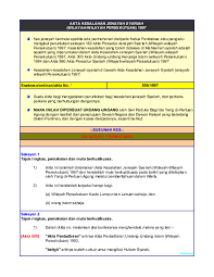 ولايه ڤرسکوتوان) ialah wilayah yang ditadbir secara langsung oleh kerajaan persekutuan malaysia dan ditadbir di bawah perundangan kementerian wilayah persekutuan. Pdf Enakmen Kesalahan Jenayah Sheaushyan Beh Academia Edu