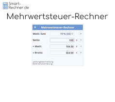 Zu gründen oder sollte ich die rechnungen immer mit mehrwertsteuer schreiben? Mwst Rechner 2021 Leicht Von Butto Zu Netto Umrechnen