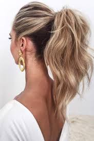 Girl rock that pony tail! 35 Classy And Modern Messy Hair Looks You Should Try