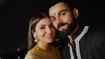 Virat Kohli Anushka Sharma celebrate