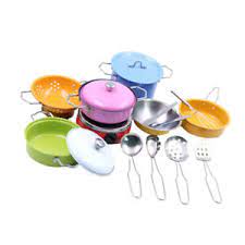 Created by pabstyloudmoutha community for 7 years. 17pcs Set Kid Toy Play Kitchen Utensils Cooking Pots Food Dishes Cookware Ebay