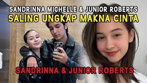 Setahun Jadian, Junior Roberts dan Sandrinna Pamer Potret Mesra