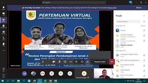 Identitas mata kuliah mata kuliah : Mgmp Bahasa Indonesia Sr 01 Review Perangkat Pjj Dan Pkb Secara Virtual