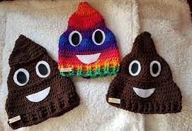 15 Unusual Knit Crochet Emoji Projects For World Emoji Day Crochet Hats Crochet Hat Pattern Hat Pattern