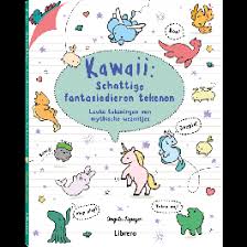 Kleurplaat makkelijk schattige leuke dingen om te tekenen. Kawaii Schattige Fantasiedieren Tekenen Hobbyboeken Boeken Boekenvoordeel