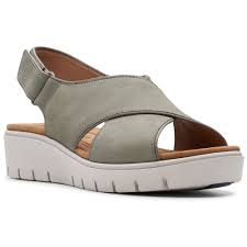 Clarks Un Karely Sun Womens Wide Fit Sandals Wedge From Charles Clinkard Uk