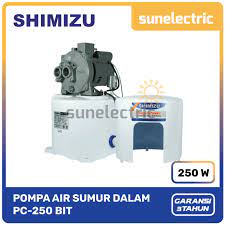 Pompa air submersible 3dabavon 250watt (+kbl biru 30m tersambung): Shimizu Pc 250 Pompa Air Sumur Dalam 250 W Daya Hisap 30 Meter Pc 250 Pc250 Putih Lazada Indonesia