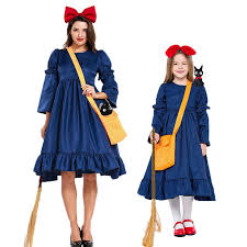 See more ideas about anime halloween, halloween, anime. Family Costume Ideas With Baby Japan Anime Kikis Delivery Service Costume Cosplay Magic Halloween Costumes Kids And Mom Shop