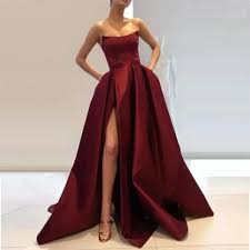 ‫فساتين سهرة بسيطة هملين فستان سهرة رسمي Slipt Vestido Noiva Sereia حفلة  موسيقية رداء دي سواريه ثوب 2024 جديد US Size 14 צֶבַע Color 36‬‎