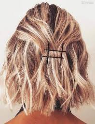 Start by french braiding your hair at the nape of your neck all the way up to the crown of your head and secure with bobby. Prettiest Bobby Pins Hairstyles For Short Hair In 2018 Stylezco