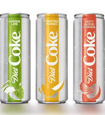 C J New Flavour Flavors Diet Coke
