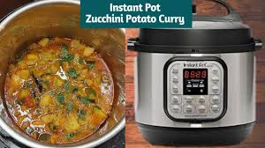 Although this method probably requires slightly more preparation time than a spiralizer, it's a simple way of creating long, thick zoodles. Instant Pot Zucchini Potato Curry Zucchini Potato Curry Recipe Zucchini Curry Indian Style Youtube