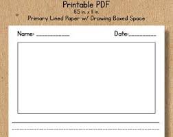 We have a variety of free lined paper including portrait, landscaper, with a spot we made this collection of free printable primary writing paper so that you would have an easy way to print out copies for. Printable Pdf Primary Lined Paper With Drawing Boxed Space Great For Early Learners Useful For Educators Teachers Space Names Educational Tools Lined Paper