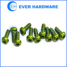 Torque Screw Green Galvanizing Small Pan Head Plastic Form Threaded Small Green Screw