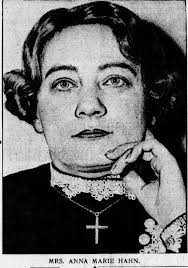 Anna Marie Filser Hahn (1906-1938)