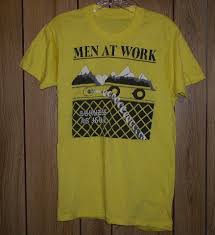 Sold by rapidprimepros and ships from amazon fulfillment. Men At Work Business As Usual And Unusual Let There Be Rock Shirts