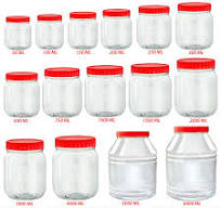 Spice Jars Clear Plastic Storage Container Screw Top Lids ...