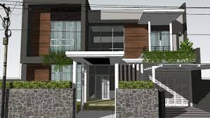 Minimalis Modern 3d Warehouse Bungalow Design Architecture Model Homes