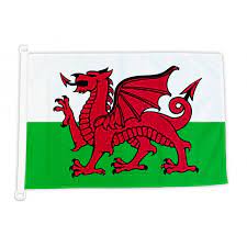 Ce sont les voix des anglais qui déterminent la couleur. Drapeau Pays De Galles Drapazur