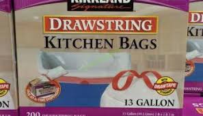 Find the best deals for tall kitchen garbage bags. Kirkland Signature 13 Gallon Kitchen Bags 200 Count Box Costcochaser