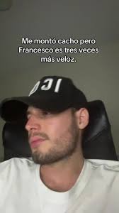 Francesco es tres veces más veloz