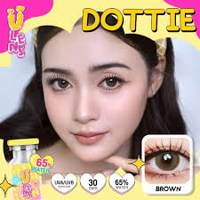 This is for All My LADIES เสิร์ฟความมั่นใจผ่านดวงตา🍋🍋‍🟩 #Ulens  #ค่าอมน้ำ65% #เลนส์สไตล์Douyin #เลนส์สไตล์โต่วอิน #เลนส์ซิลิโคนไฮโดรเจล 💛 DOTTIE  BROWN 🤍 DOTTIE GRAY 💛 BIG LAYLA BROWN 🤍 BIG LAYLA GRAY