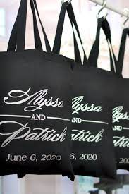 16 X 15 Canvas Wedding Welcome Tote Bags Personalized Personalize Bag Welcome Bags Bags