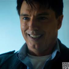 Captain Jack Harkness, at your service. Welcome back to #DoctorWho,  @johnscotbarrowman! #JackisBack