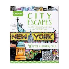 Crayola color wonder frozen 2 coloring pages set. Crayola 40pg City Escapes Coloring Book Target