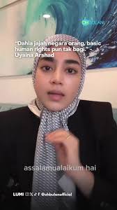 Sepotong video memaparkan tiga pempengaruh iaitu Umisya Mazlan, Aireen...