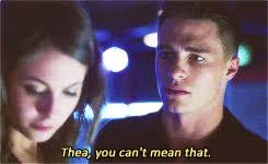 HoodSmoaked — Thea & Roy in Arrow 2x06: The Breakup A lot of...